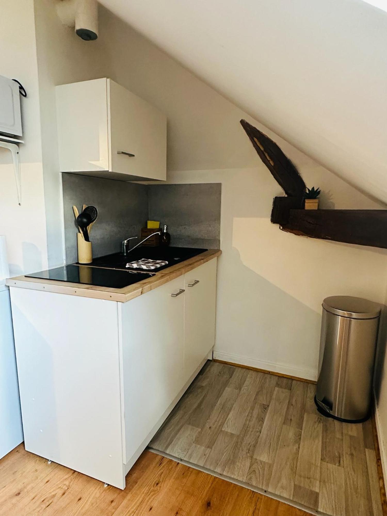 Studio 12 Proche Centre Ville Avec Wifi Parking Troyes Buitenkant foto
